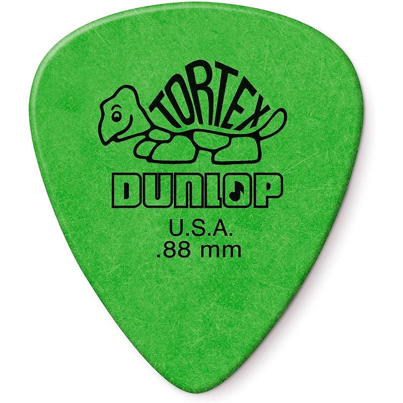 DUNLOP - Set Uñetas Dunlop Tortex Verde 0.88mm