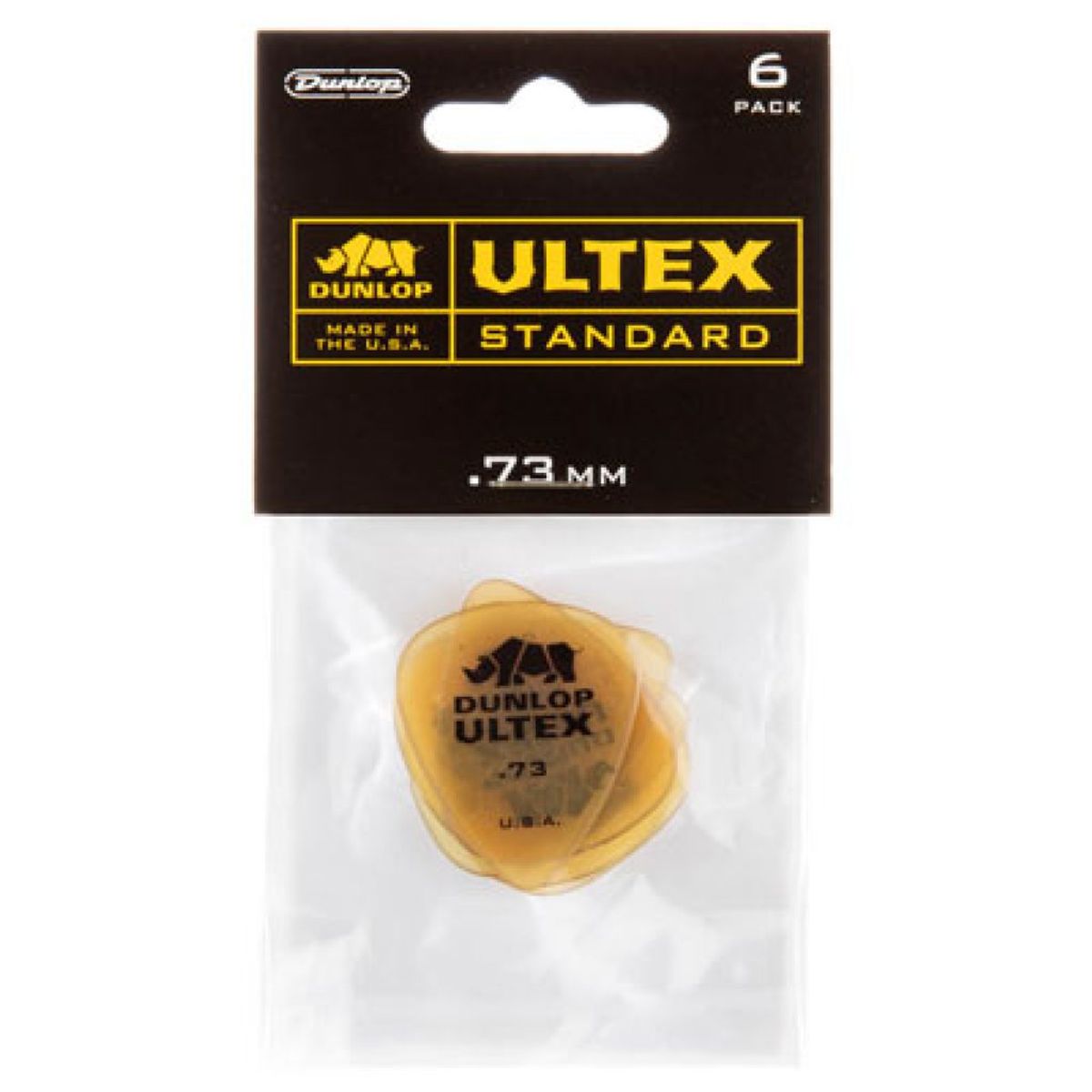 DUNLOP - Uñetas Dunlop 421 Ultex Standard 0.73 6 Pack