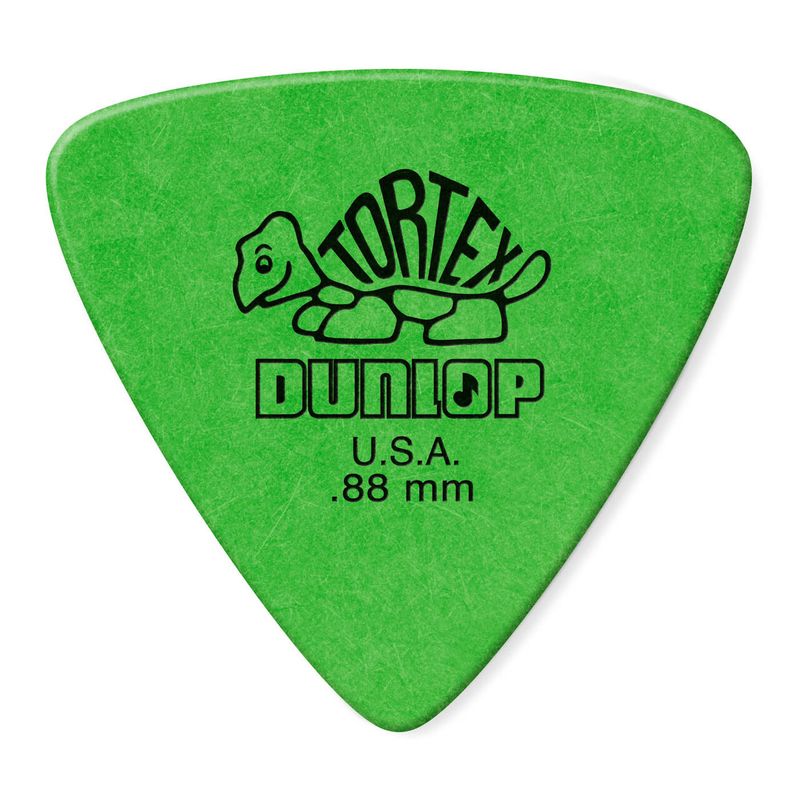 DUNLOP - Uñetas Dunlop Tortex 431 Triangle 0.88 pack 6un DUNLOP