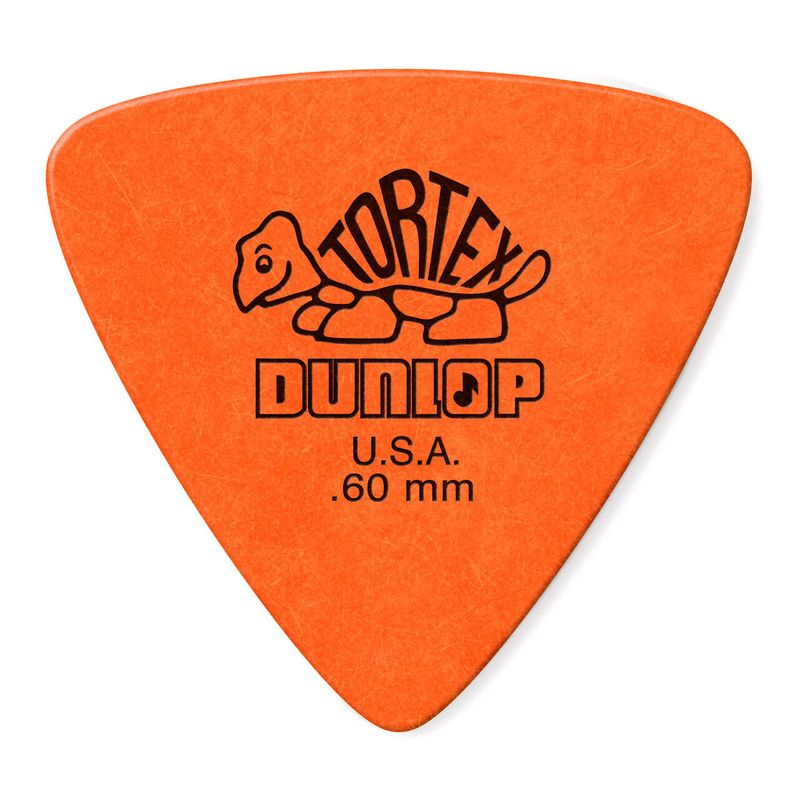 DUNLOP - Uñeta Dunlop Tortex 431 Triangle 0.60 pack 6un DUNLOP
