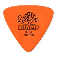 DUNLOP - Uñeta Tortex 431 Triangle 0.60 pack 6un