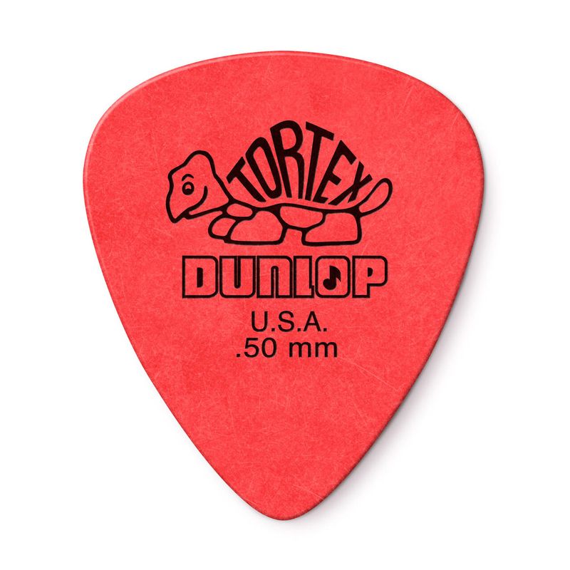 DUNLOP - Uñetas Dunlop 418 Tortex Standard 0.50 Pack 12un DUNLOP