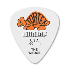DUNLOP - Uñetas Tortex Wedge 424R 0.60 Bolsa 72Un
