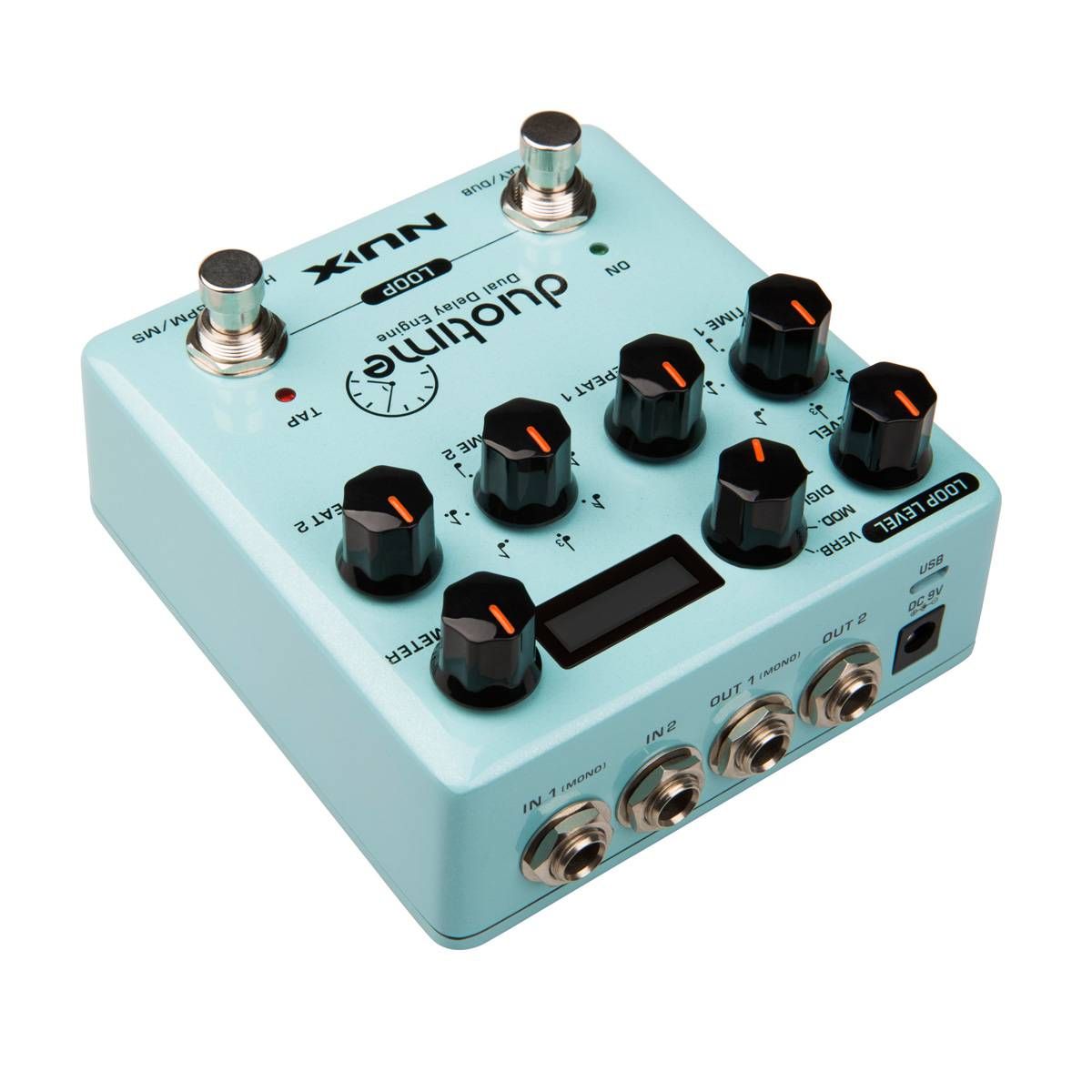 NUX - Pedal de Efectos NUX Delay Dual Engine Duotime NDD-6