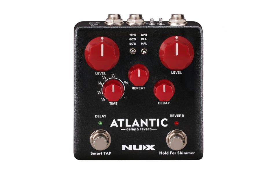 Pedal de Efectos Delay y Reverb Atlantic NDR-5