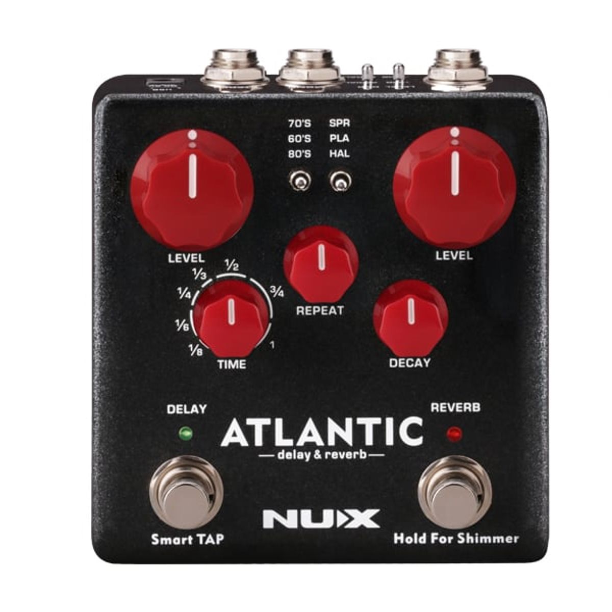 NUX - Pedal de Efectos NUX Delay y Reverb Atlantic NDR-5