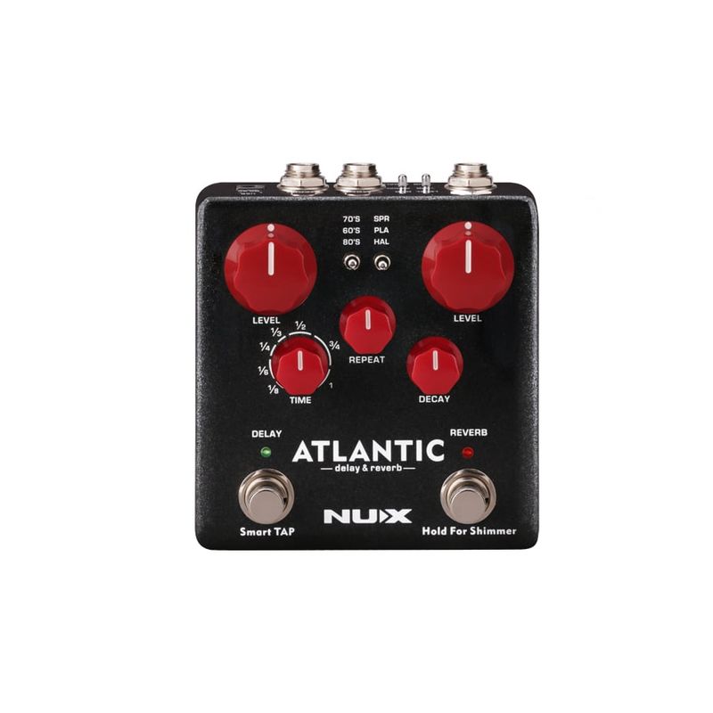 NUX - Pedal de Efectos NUX Delay y Reverb Atlantic NDR-5 NUX