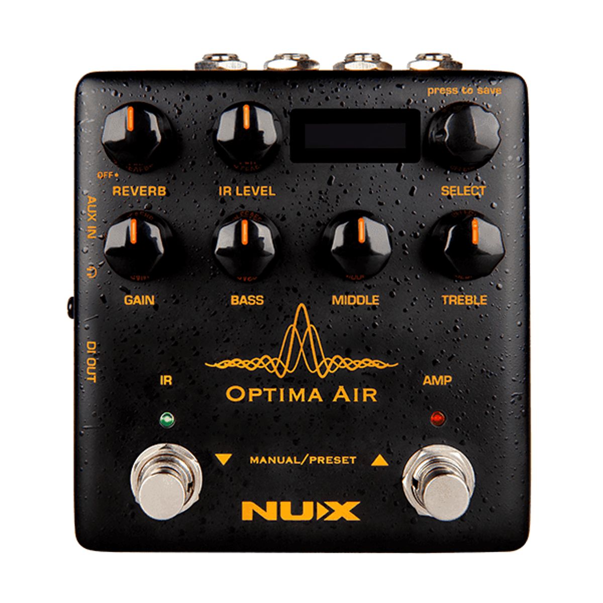 NUX - Pedal NUX Simulador de Guitarra Acústica Optima Air NAI-5