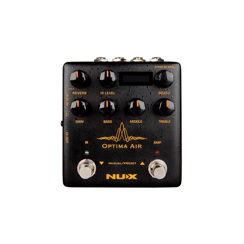 NUX - Pedal NUX Simulador de Guitarra Acústica Optima Air NAI-5 NUX
