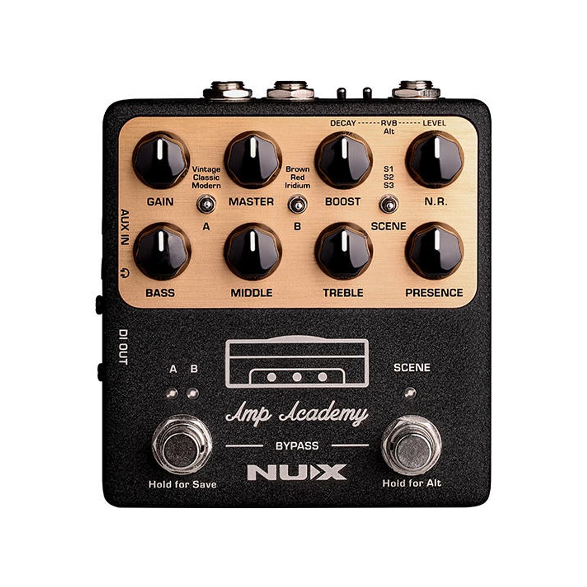 NUX - Simulador de Amplificador NUX para Guitarra Academy NGS-6