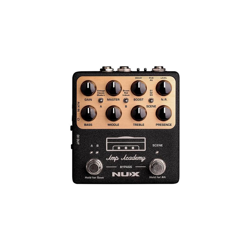 NUX - Simulador de Amplificador NUX para Guitarra Academy NGS-6