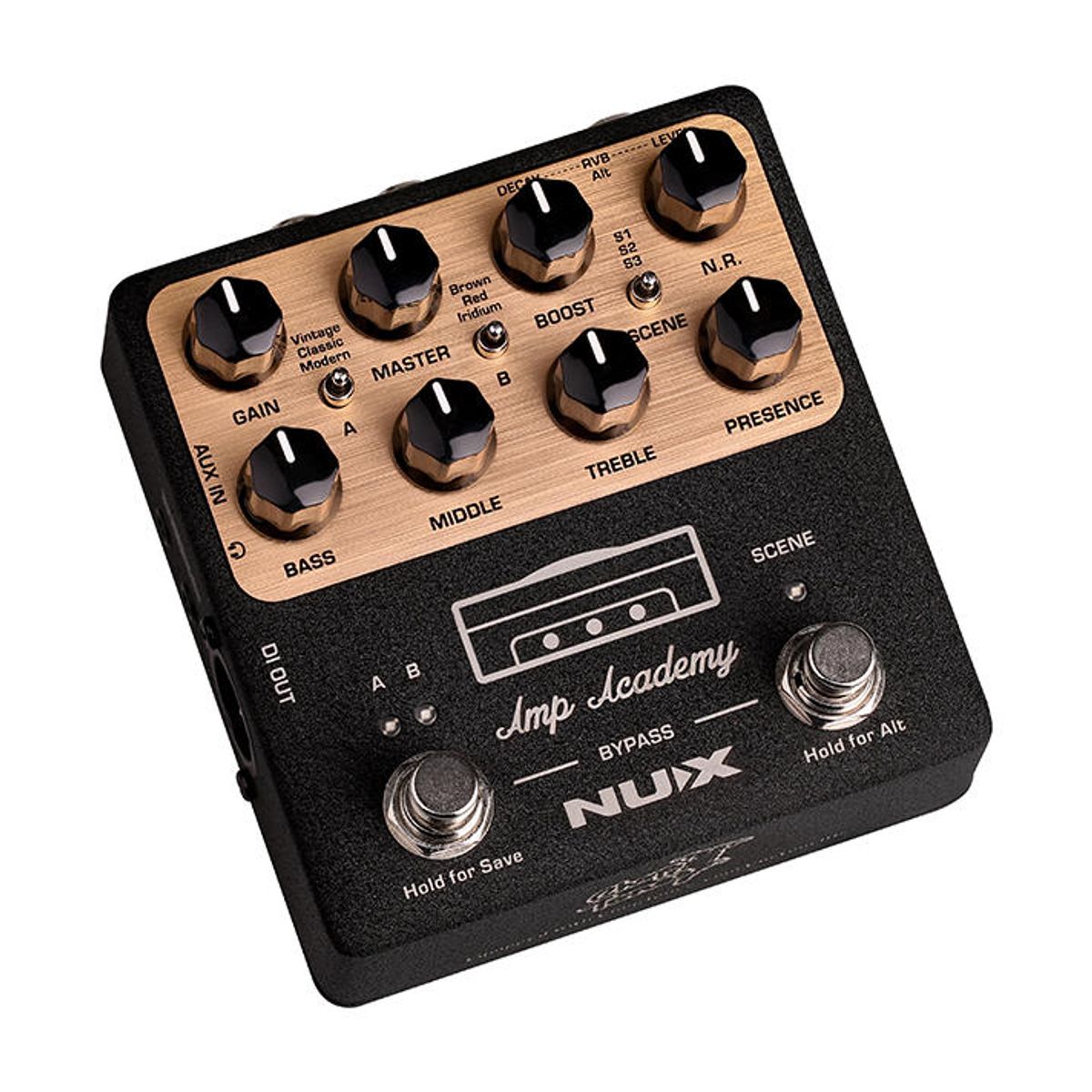 NUX - Simulador de Amplificador NUX para Guitarra Academy NGS-6