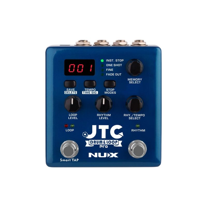 NUX - Pedal de Efectos NUX Looper y Caja de Ritmos para Guitarra JTC NDL-5 NUX
