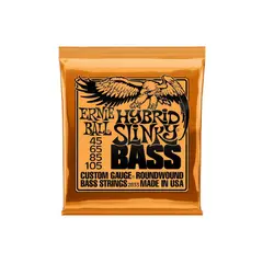 ERNIE BALL - Set de Cuerdas Bajo Electrico Hybrid Slinky 45-105 2833