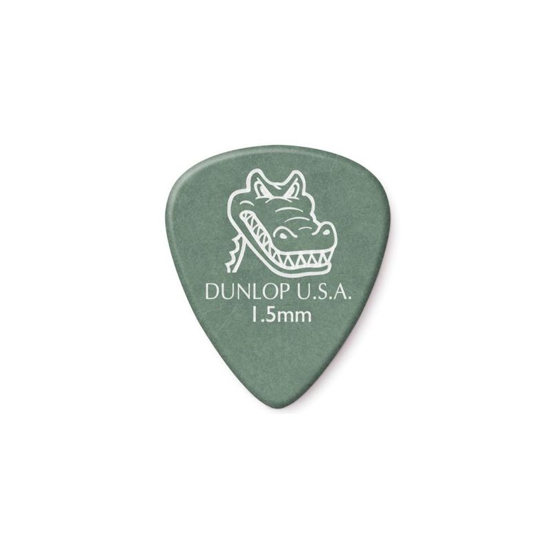 DUNLOP - Set Uñetas Dunlop Gator Grip Verde 1.5mm DUNL417P1.50