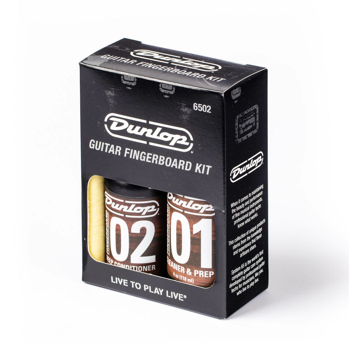 DUNLOP - Kit Mantención para Diapasón Dunlop Guitarra/Bajo DUNL6502