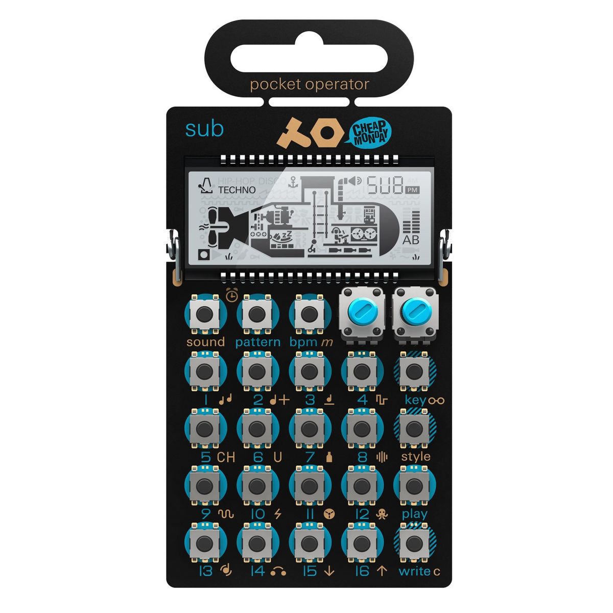 TEENAGE ENGINEERING - Te Pocket Operator Po-14 Sub