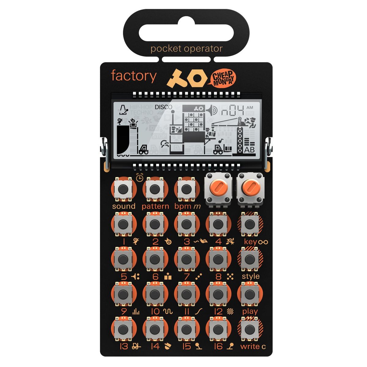 TEENAGE ENGINEERING - Te Pocket Operator Po-16 Factory