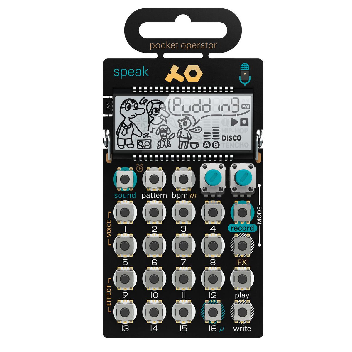 TEENAGE ENGINEERING - Te Pocket Operator Po-35 Speak
