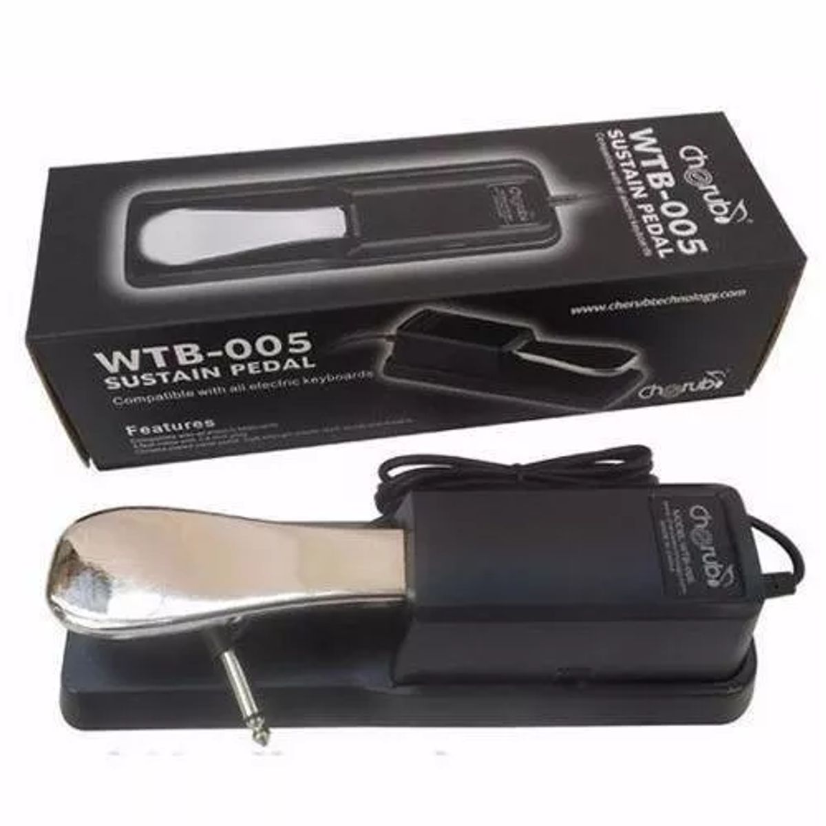 CHERUB - Pedal Sustain Para Teclado Cherub Wtb-005
