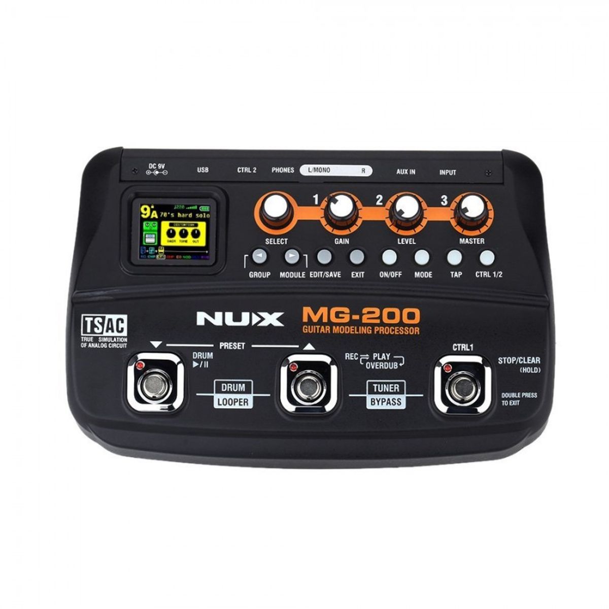 NUX - Pedalera Multiefectos NUX MG-200