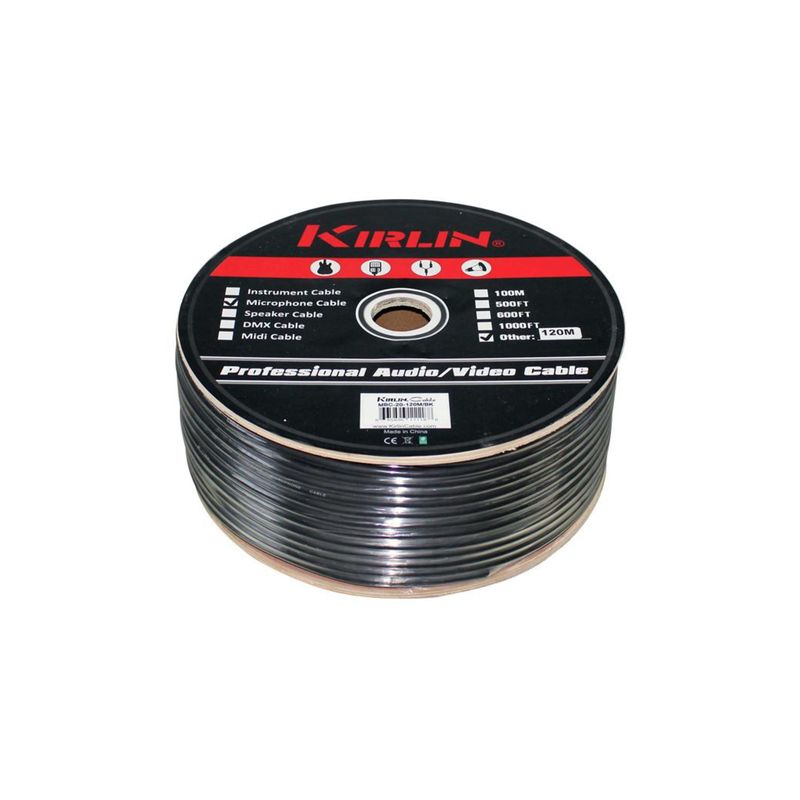KIRLIN - Rollo Cable Micrófono Kirlin Mbc-20 (100 Mts)