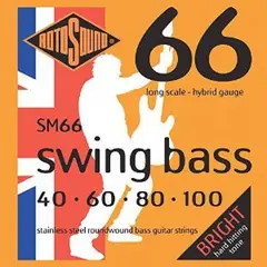 ROTOSOUND - Set Bajo Eléctrico Swing Bass 40-100 Sm66