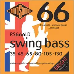 ROTOSOUND - Set Bajo Eléctrico Swing Bass 6 35-130 Rs666Ld ROTOSOUND.
