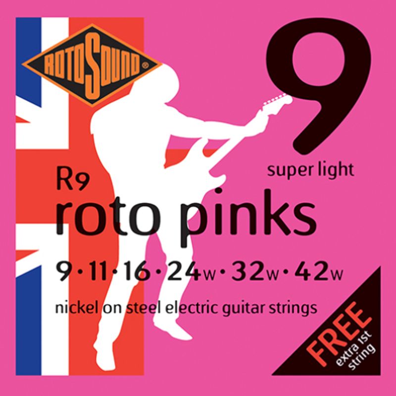 ROTOSOUND - Set para guitarra eléctrica Rotosound R9