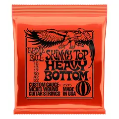 ERNIE BALL - Set de cuerdas Skinny Top Heavy Bottom 10 – 52