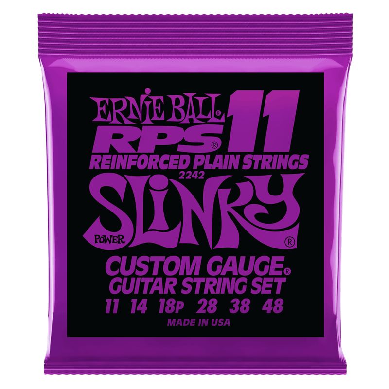 ERNIE BALL - Set de cuerdas Ernie Ball Power Slinky Rps 11 – 48