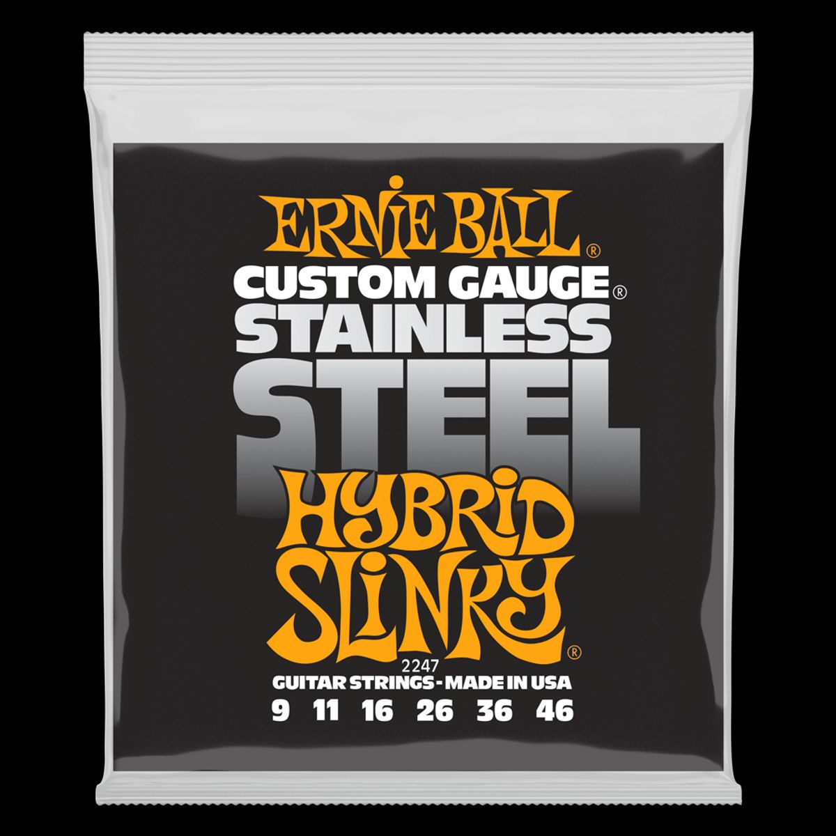 ERNIE BALL - Set de cuerdas Ernie Ball Hybrid Slinky Inoxidable 9 – 46