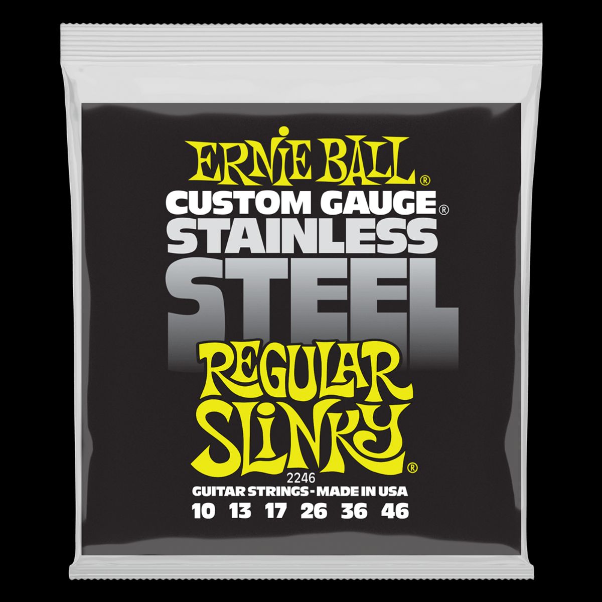 ERNIE BALL - Set de cuerdas Ernie Ball Regular Slinky Inoxidable 10 – 46