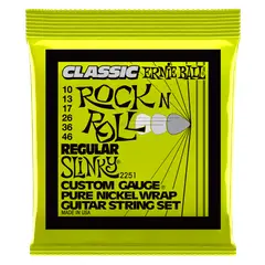 ERNIE BALL - SET DE CUERDAS REGULAR SLINKY NICKEL 10 - 46