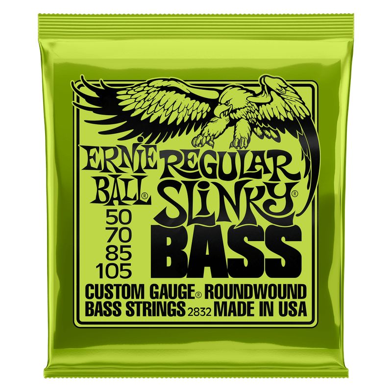 ERNIE BALL - SET DE CUERDAS BAJO ERNIE REGULAR SLINKY NICKEL 50 - 105