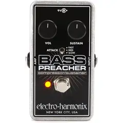 ELECTRO HARMONIX - Pedal de Bajo Compresor/Sustain Preacher