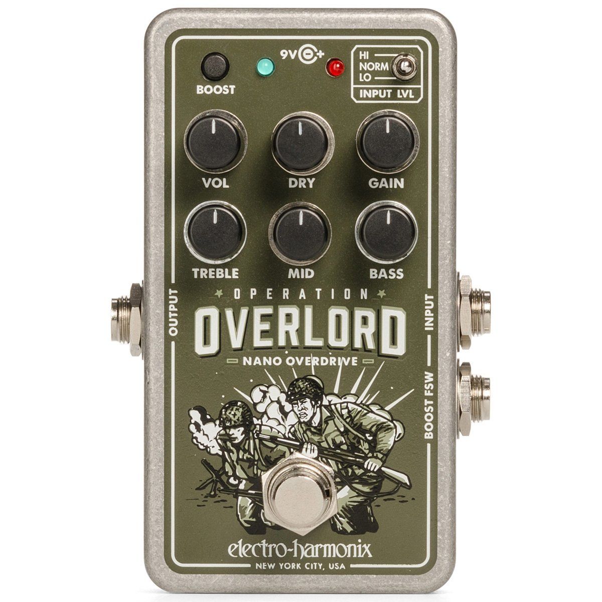 ELECTRO HARMONIX - Pedal Overdrive Nano Operation Overlord Electro Harmonix
