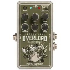ELECTRO HARMONIX - Pedal Overdrive Nano Operation Overlord