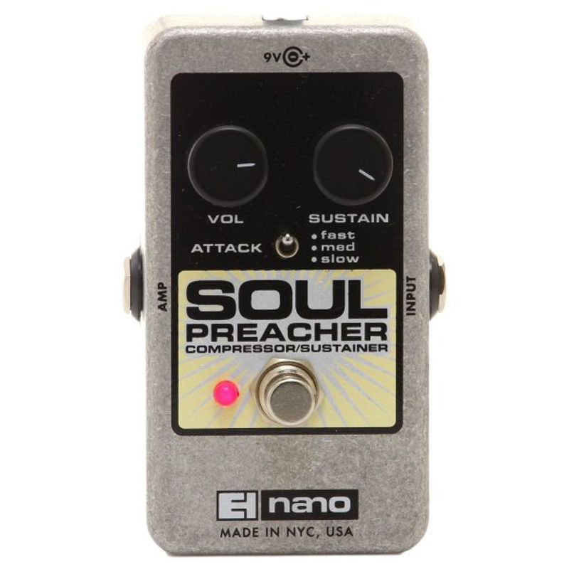 ELECTRO HARMONIX - Pedal Compresor/Sustain Soul Preacher Electro Harmonix