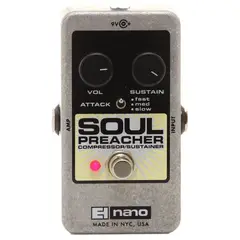 ELECTRO HARMONIX - Pedal Compresor/sustain Soul Preacher