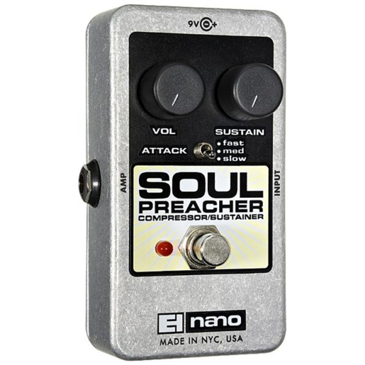 ELECTRO HARMONIX - Pedal Compresor/sustain Soul Preacher Electro Harmonix