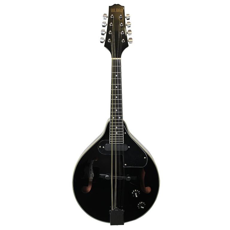 Mandolina Electroacustica Negra Bilbao. M30T-Bk