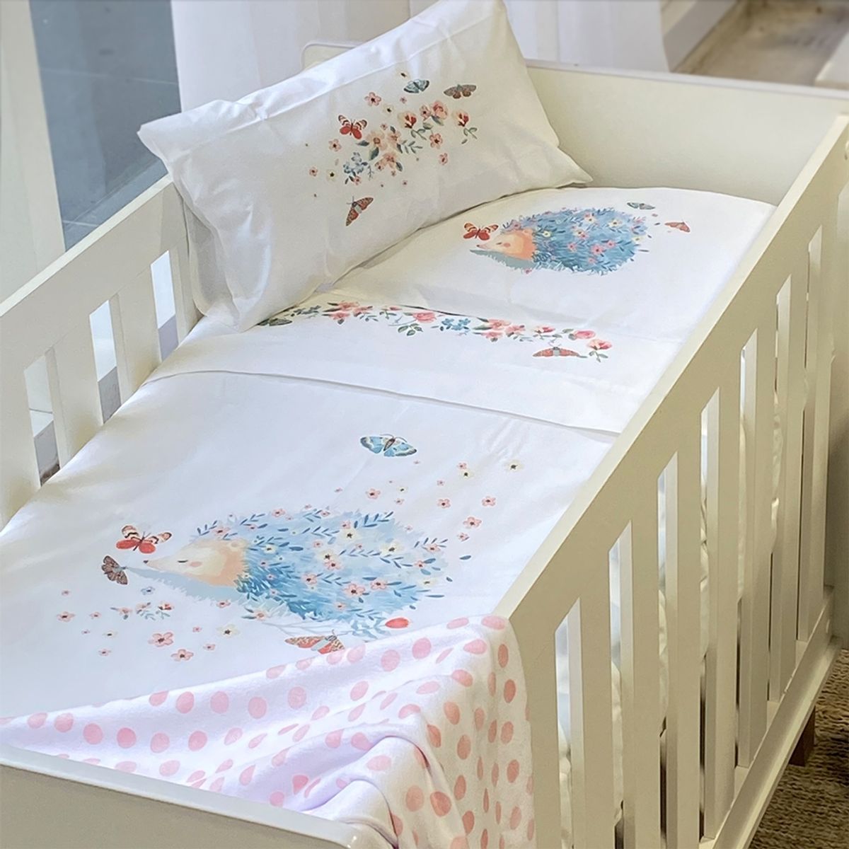 TUYO PRINT - Set Cuna Pack and Play Erizo - Tuyo Print