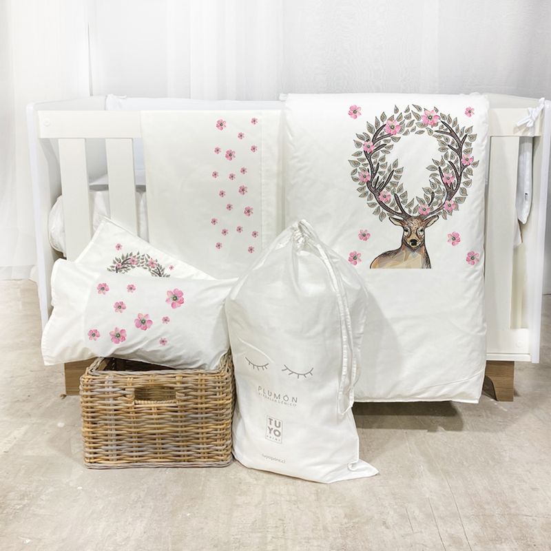 TUYO PRINT - Set Cuna Pack and Play Venado - Tuyo Print