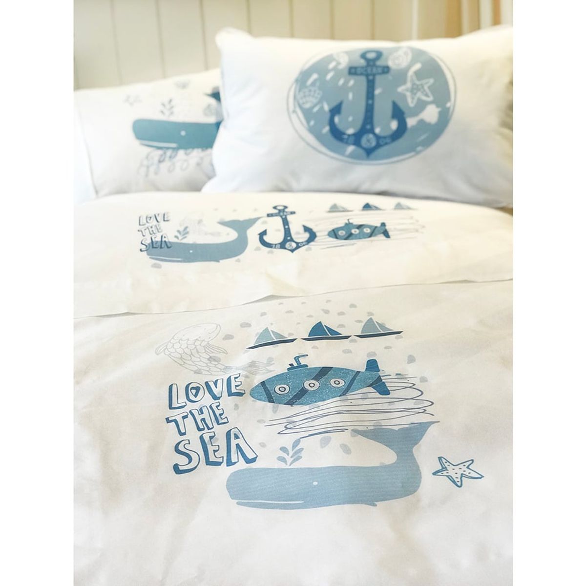 TUYO PRINT - Set Cama Transición Marino - Tuyo Print