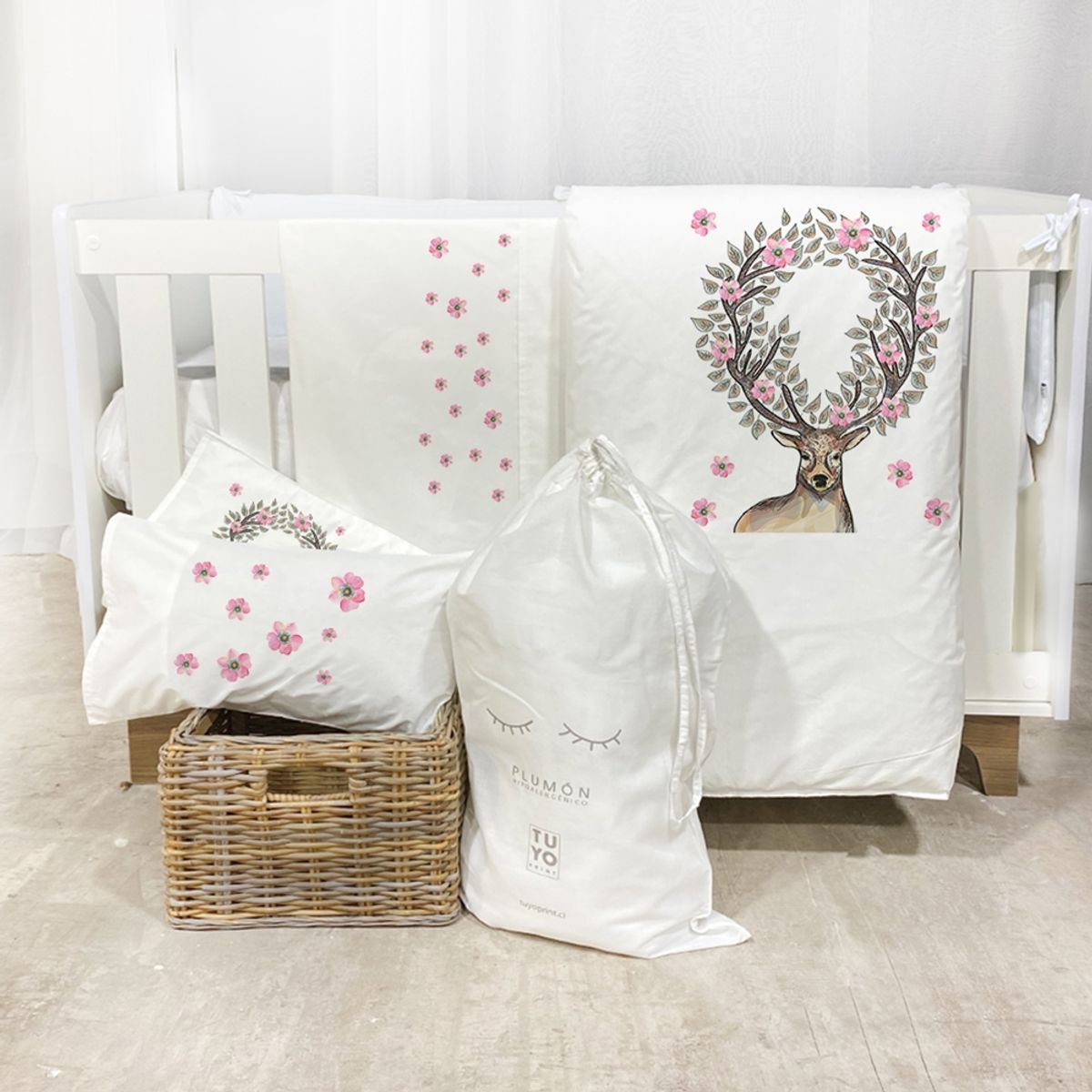 TUYO PRINT - Set Cama Transición Venado - Tuyo Print