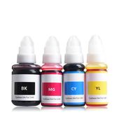 Tinta GI 190 Pack 4 Colores Compatible con G2100 G2110 G3110 G4110