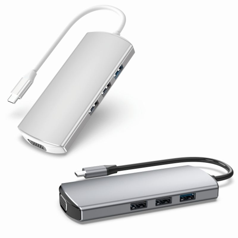 BCC - ADAPTADOR USB-C HUB 9 in 1 HUB AB W1928G