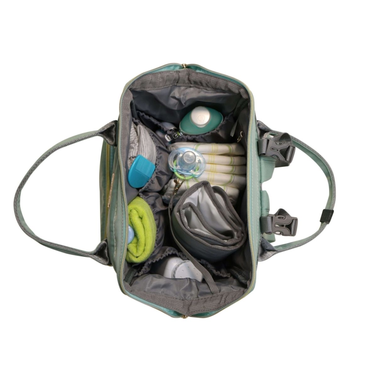 HEAD - Cartera Mochila Maternal Bumpy Menta Head