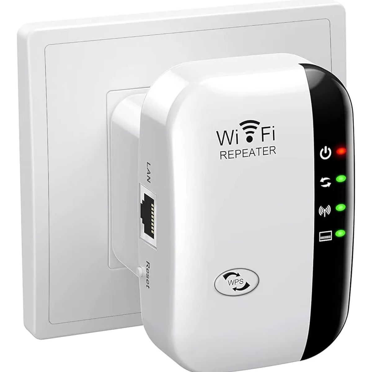 GENERICO - Extensor Wifi Repetidor 300mbps Amplificador De Internet Largo Alcance FIGOIMPORT